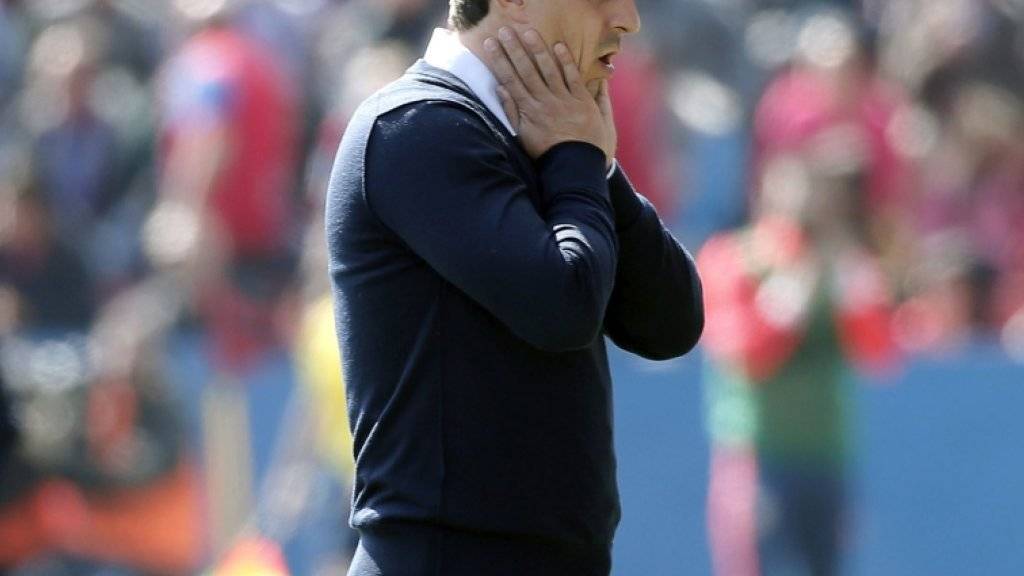 Mit Valencia alles andere als erfolgreich: Trainer Gary Neville
