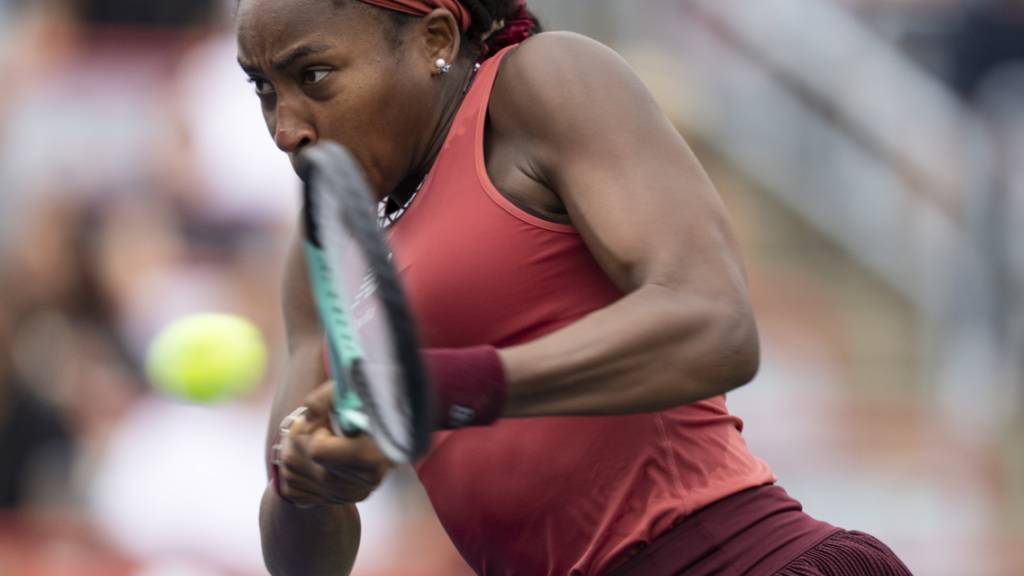 Coco Gauff schlug erstmals die Weltranglisten-Erste Iga Swiatek