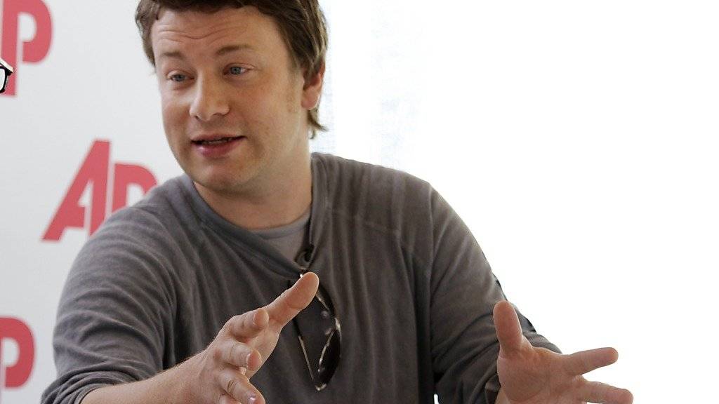 Fernsehkoch Jamie Oliver: Seine Londoner Villa ist von Einbrechern heimgesucht worden. (Archivbild)