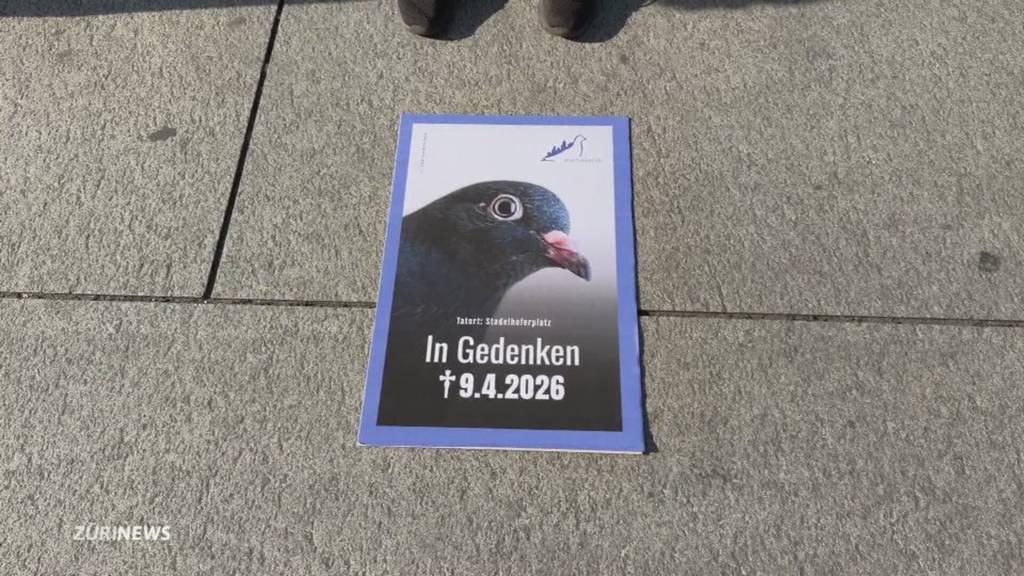 Demo für Stadttauben: Tierschützer fordern Tötungsstopp in Zürich