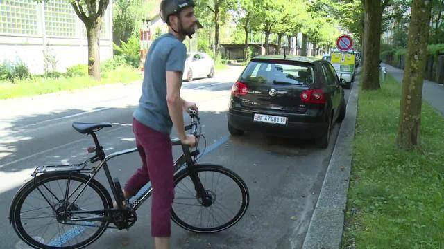 Fahrradweg statt Parkplatz