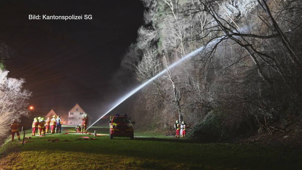 Viele Blaulichteinsätze an Silvester