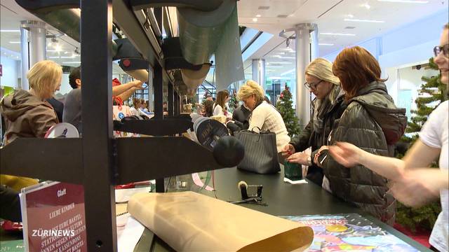 Weihnachtschaos im Glattzentrum