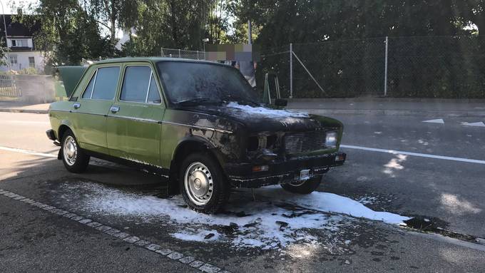 Auto in Matzingen abgebrannt