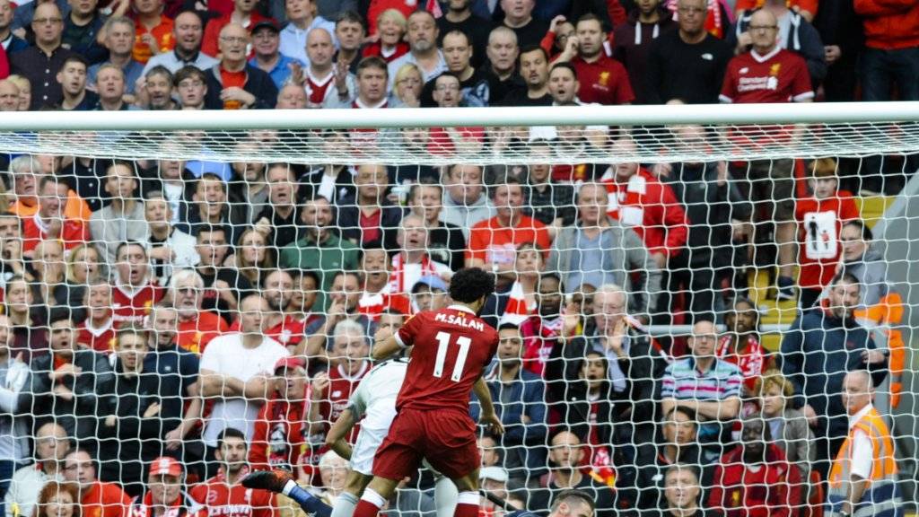 Manchester Uniteds Goalie David De Gea hielt alle Versuche von Liverpool.