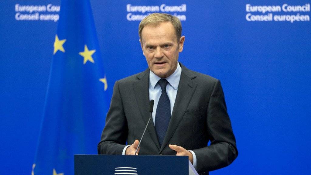 EU-Ratspräsident Donald Tusk betonte die «strategische Partnerschaft» zwischen Europa und den USA und schlug Trump einen baldigen EU-USA-Gipfel in Europa vor.