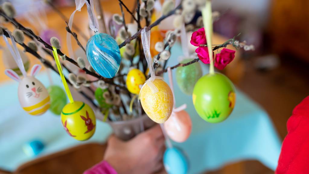 Osterbaum mit Eier