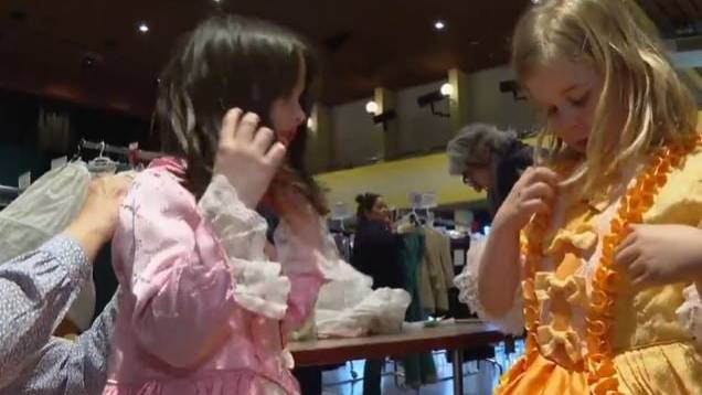 Prinzessinen-Kostüme stehen bei Mädchen hoch im Kurs