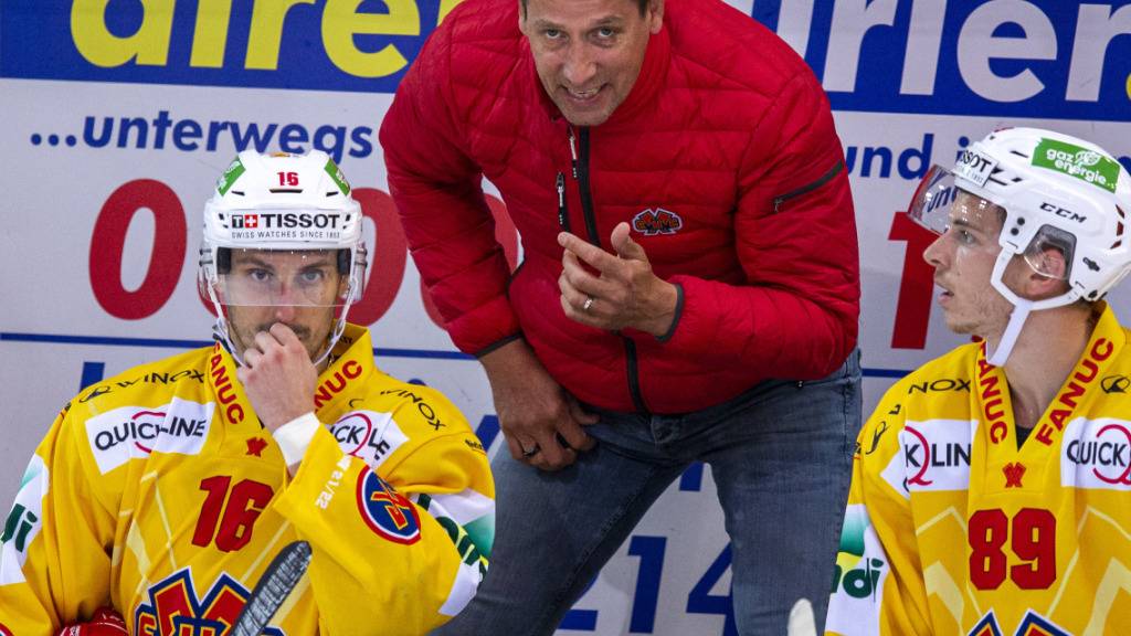 Biels Cheftrainer Antti Törmänen wurde es in Rapperswil nicht langweilig