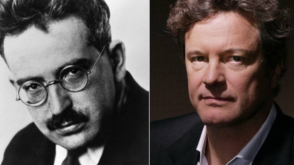 Colin Firth (r) soll den Philosophen Walter Benjamin spielen. (Archivbilder)