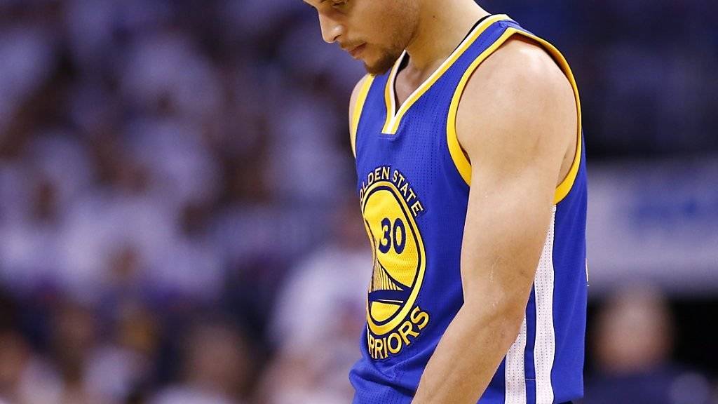 Titelverteidiger Golden State mit Superstar Stephen Curry steht in den NBA-Playoffs vor dem Out
