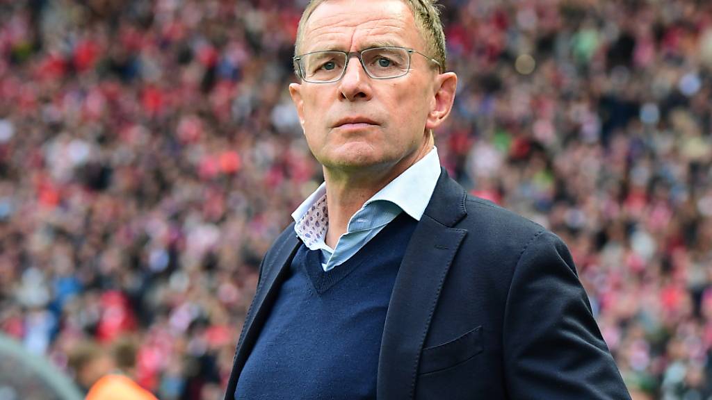 Ralf Rangnick - hier im Mai 2019 als Trainer von RB Leipzig - übernimmt bis nächsten Sommer das Traineramt bei Manchester United
