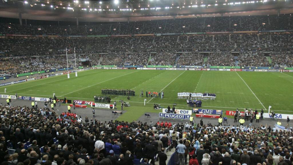 Im Stade de France finden das Eröffnungsspiel und der Final der Rugby-WM statt