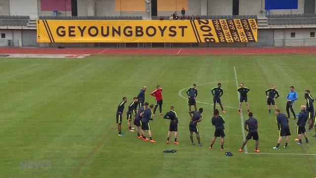 YB wieder im Training