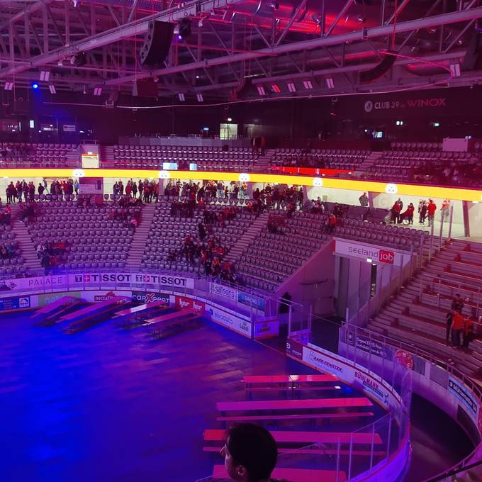 Nach Standing Ovation: Tissot Arena leerte sich schnell