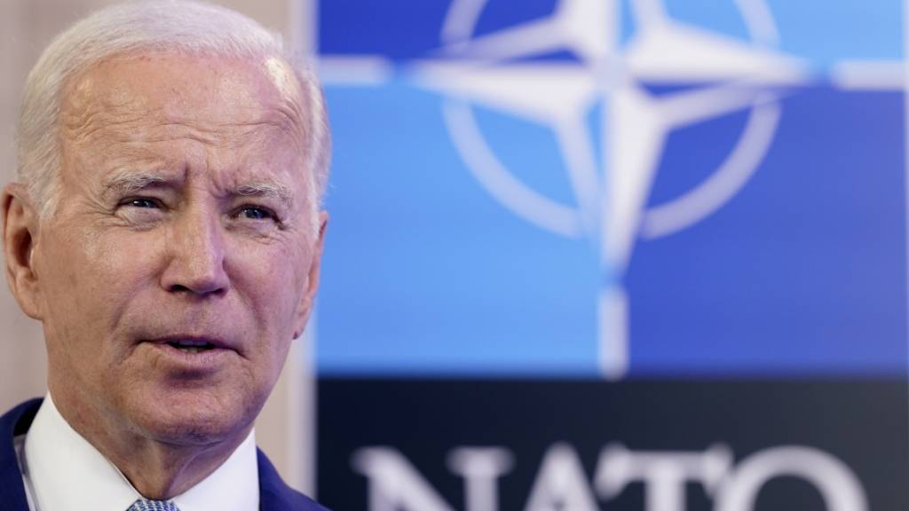 ARCHIV - US-Präsident Joe Biden beim Nato-Gipfel in Vilnius. Foto: Susan Walsh/AP/dpa