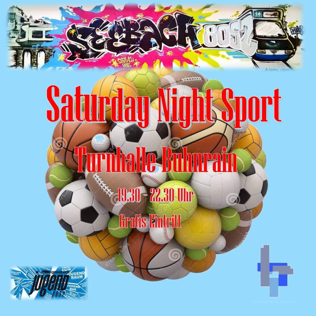 Saturday-Night-Sport in der Turnhalle Buhnrain