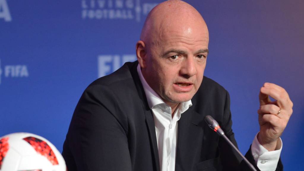 Sieht Corona als grosse Herausforderung für den Fussball: FIFA-Präsident Gianni Infantino