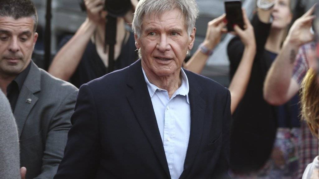 Bei den Dreharbeiten zu «Star Wars: The Force Awakens» brach sich Harrison Ford das Bein (Archiv)