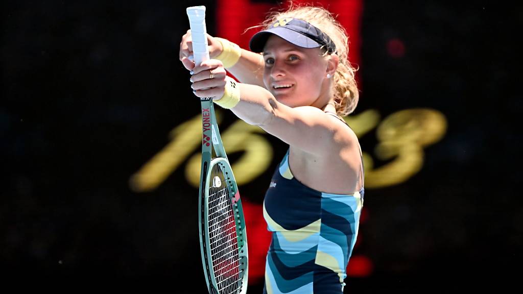 Dajana Jastremska zelebriert ihren historischen Erfolg