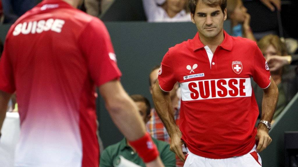 Federer und Wawrinka fehlen wie erwartet im Schweizer Davis-Cup-Kader