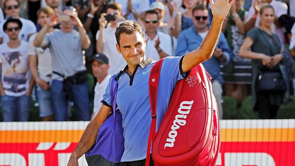 Roger Federer ist mit acht Titeln der Rekordsieger am ATP-Turnier im westfälischen Halle