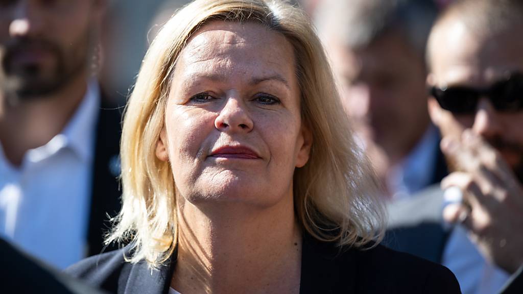 Deutschlands Innenministerin Nancy Faeser. Foto: Hannes P. Albert/dpa