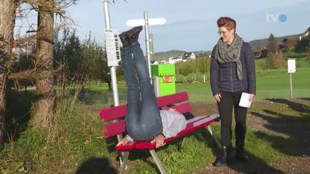 Bänkli-Fit-Weg in Jonschwil ist eröffnet